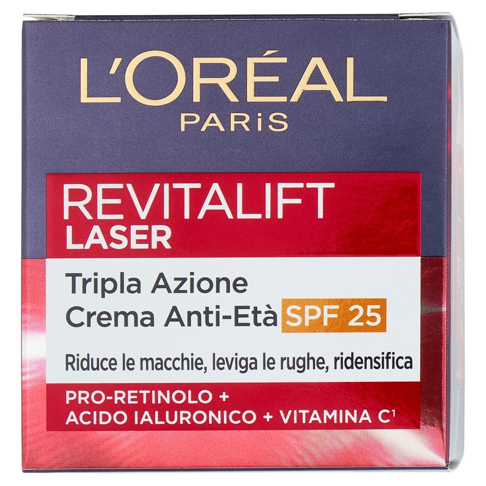 L'Oréal Paris Revitalift Laser Tripla Azione Crema Anti-Età SPF 25 50 ml